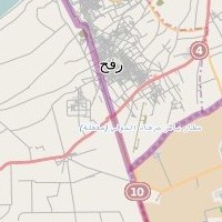 post offices in Palestine: area map for (87) Rafah, Terminal